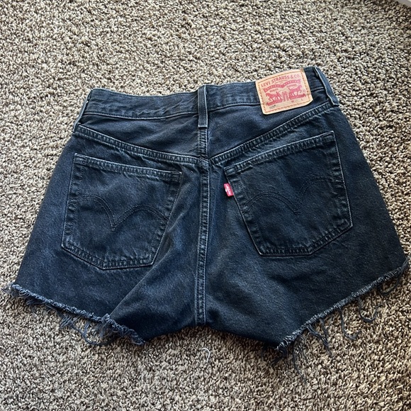 LEVIS ORIGINAL 501 HIGH RISE SHORTS - Picture 2 of 6